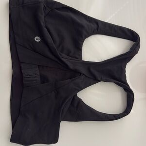 Black Lululemon Bra size 6